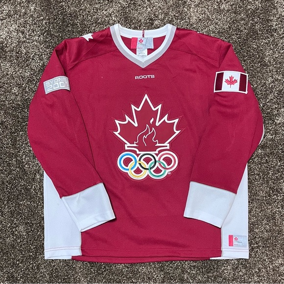 Vintage Roots Canada Olympic hockey Jersey Sydney 2000 - Picture 1 of 8